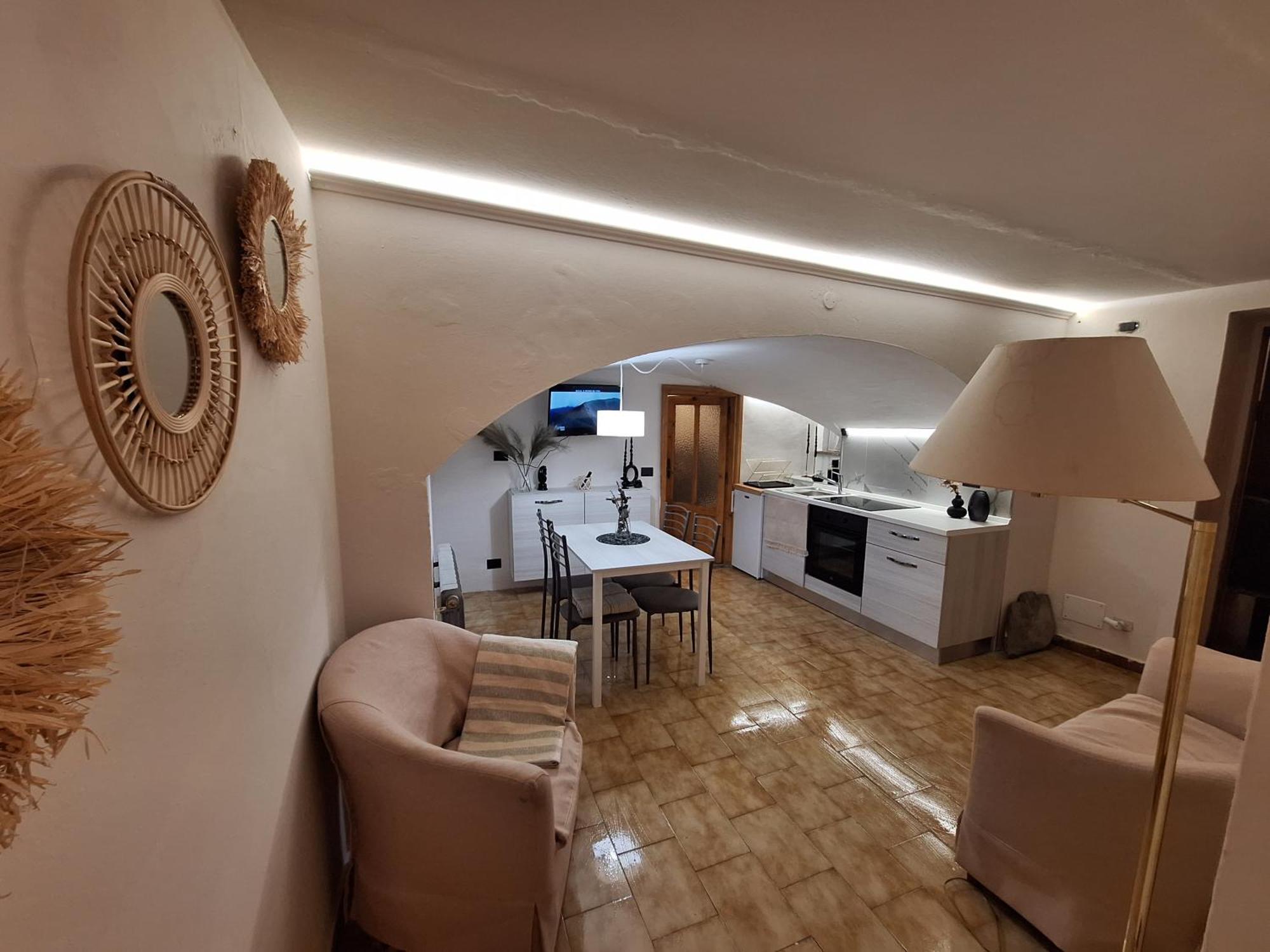 Apartmán La Casa Del Gigante Frassino Acceglio Exteriér fotografie